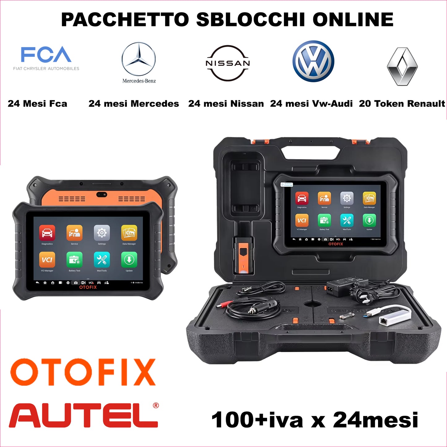 OTOFIX D1 Pros strumento diagnostico per officine - DIAGNOTECH BY ALCO SRL