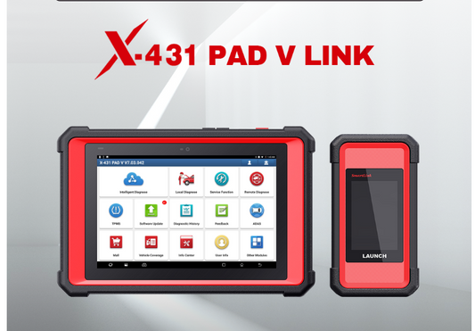 "Vista frontale del LAUNCH X-431 PAD V"
"Interfaccia intuitiva del LAUNCH X-431 PAD V"
"Diagnosi auto con LAUNCH X-431 PAD V"
"Accessori inclusi per LAUNCH X-431 PAD V"
"Confezione originale del LAUNCH X-431 PAD V"
