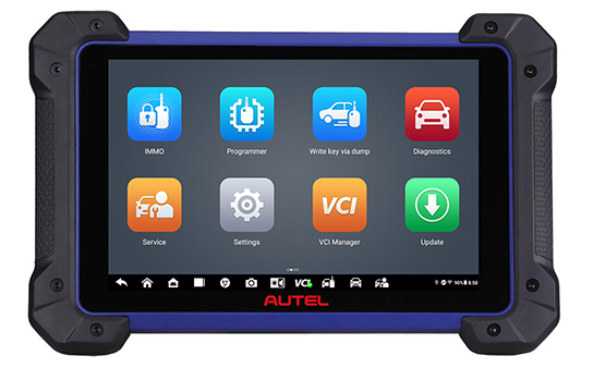 MaxiIM IM608Pro II strumento diagnostico avanzato con display touchscreen
Programmazione chiavi MaxiIM IM608Pro II per veicoli FCA
Diagnostica avanzata OE-Level MaxiIM IM608Pro II
Servizi di manutenzione MaxiIM IM608Pro II per officine